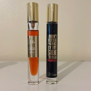 LOVE BY KILIAN DONT BE SHY & I DONT NEED A PRINCE BY MY SIDE TRAVEL SET